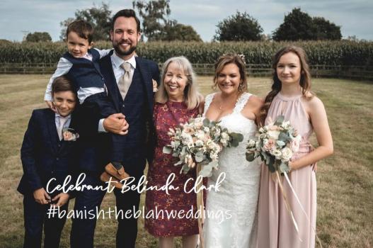 - Celebrant Belinda Clark