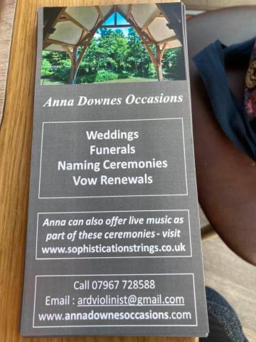 - Anna Downes Occasions