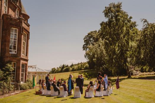 Country House Wedding Venues - Cringletie House