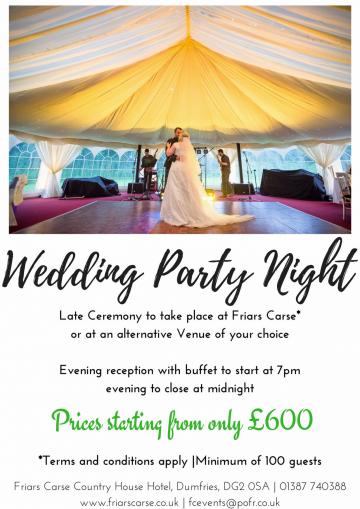 Country House Wedding Venues - Friars Carse Country House