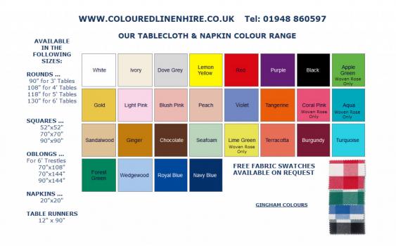 - Coloured Linen Hire Ltd